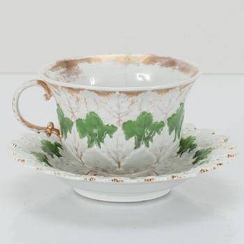 KAFFEKOPP, porslin, Meissen, 1800-tal.