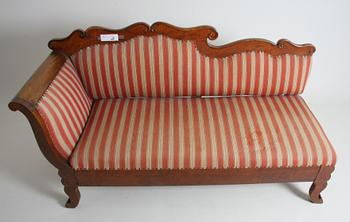 CANAPÈ, senempire/nyrokoko, 1800-talets mitt.