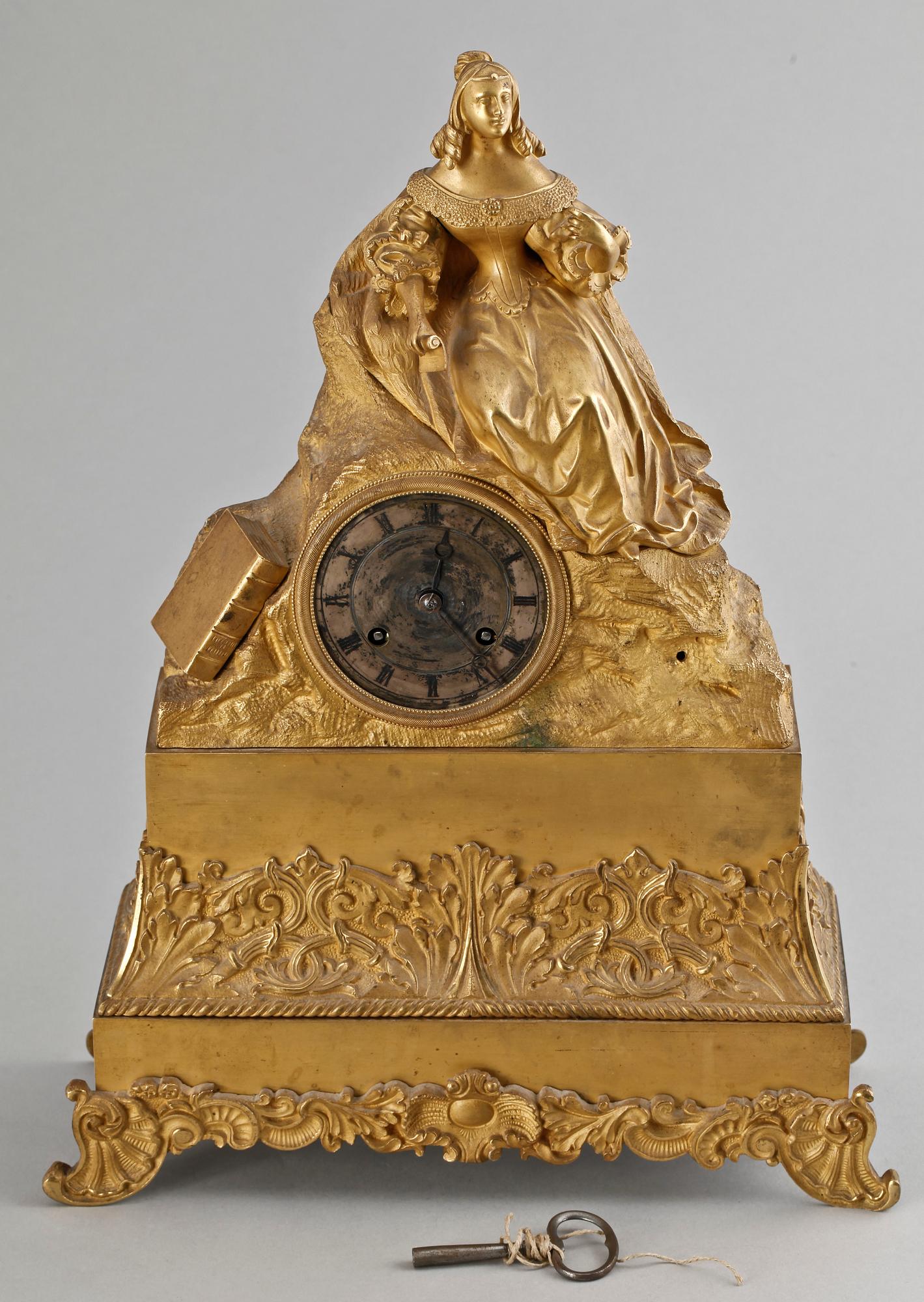 BORDSPENDYL, nyrokoko. 1800-talets mitt.