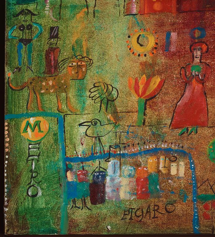 Madeleine Pyk, Scene from Paris.