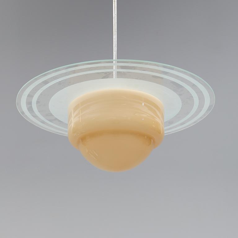 TAKLAMPA, 1900-talets mitt. Höjd ca 65 cm.