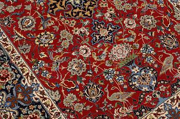 A rug, Figural Esfahan, ca 172 x 110 cm.