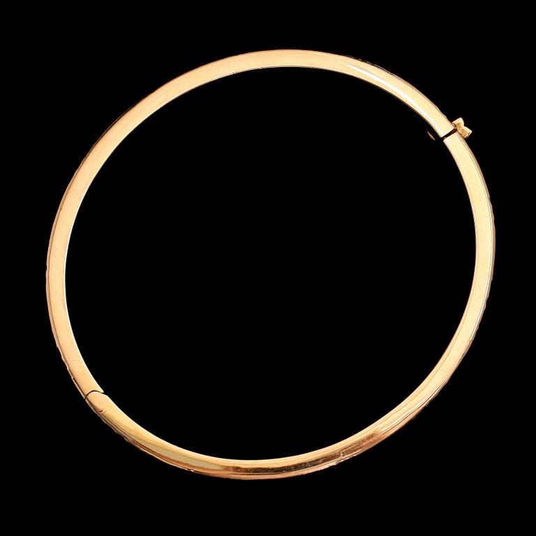 ARMBAND, 18 k guld, 1900-talets andra hälft. Vikt ca 17 gram.