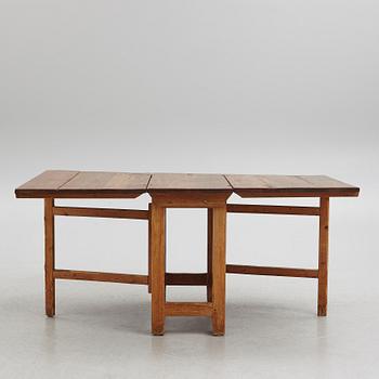 Drop-leaf table, 19th Century.