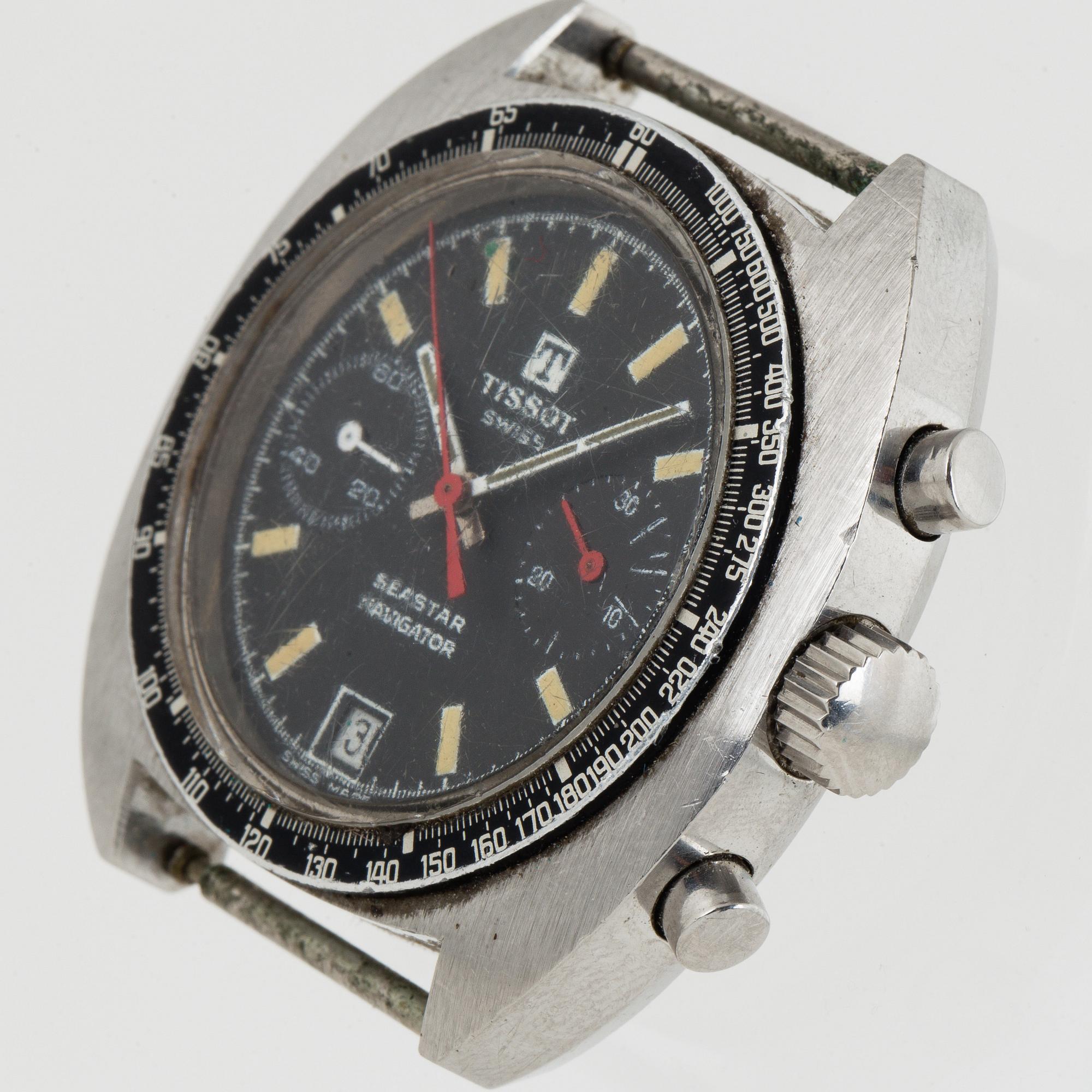 TISSOT, Seastar Navigator, armbandsur, kronograf, 41 mm.