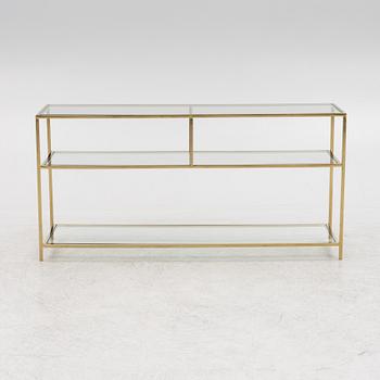 Ruth & Joanna, console table, "Shelby", contemporary.