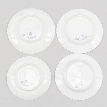 Royal Copenhagen, mat- samt kaffeservis, 85 delar, porslin. "Musselmalet", Danmark, 1900-tal.