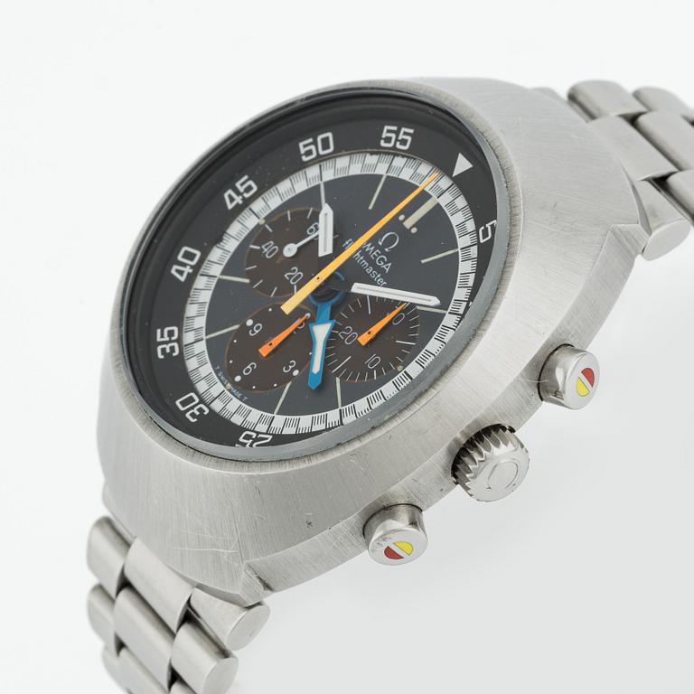 Omega, Flightmaster, kronograf, armbandsur, 43 x 52 mm.