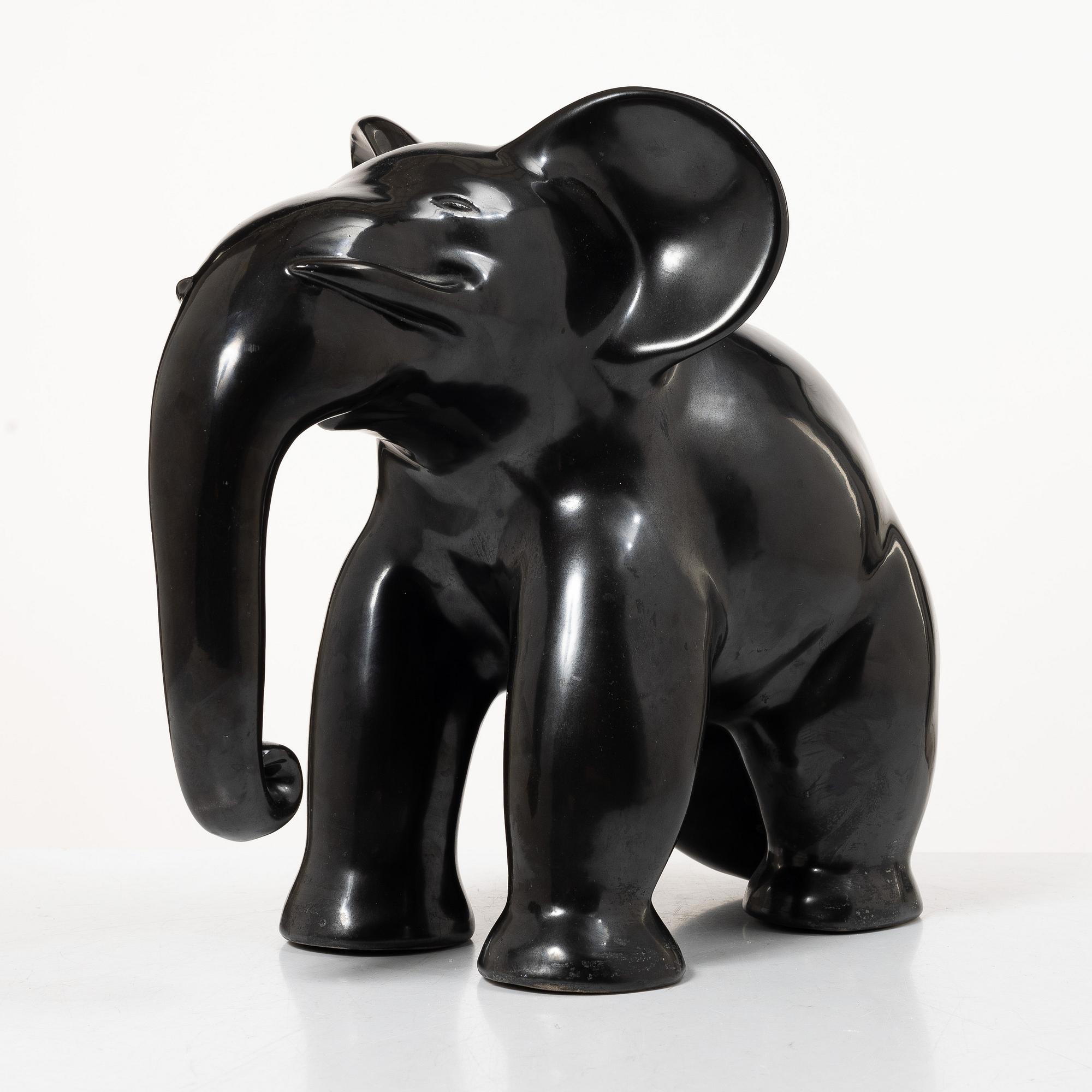 Allan Ebeling, skulptur, lergods, Uppsala Ekeby.