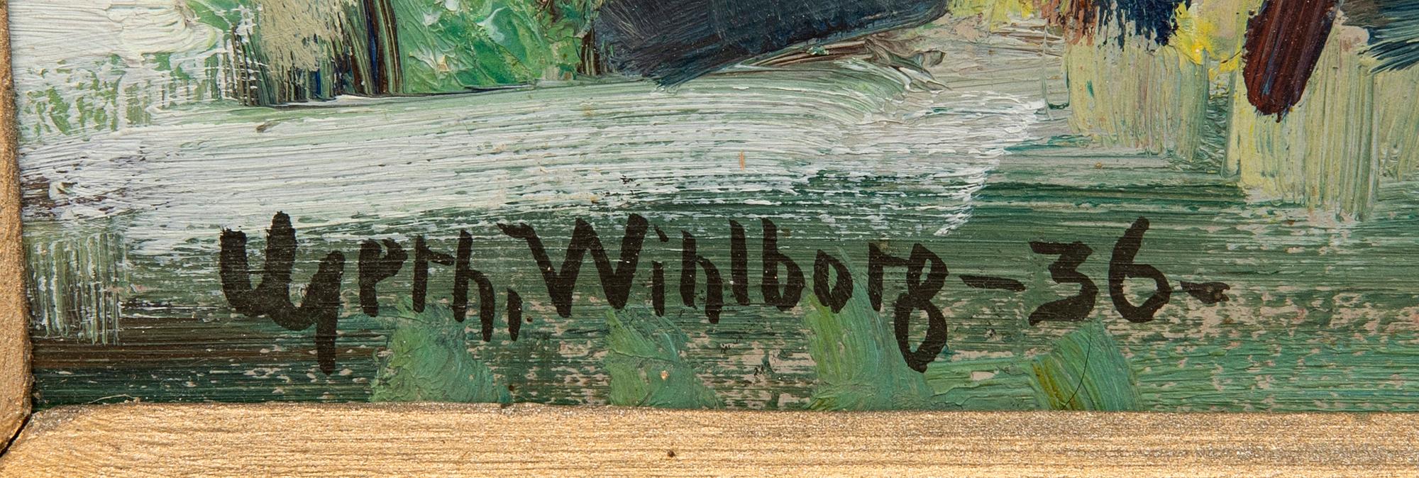 Gerhard Wihlborg, Vårvinter Skåne.