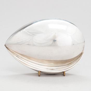 Tapio Wirkkala, skål, silver, "Lieve", stämplad TW, Kultakeskus, Tavastehus 1955.