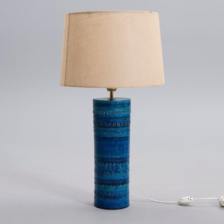 BORDSLAMPA, keramik, Aldo Londi för Bitossi, Italien 1960-tal.