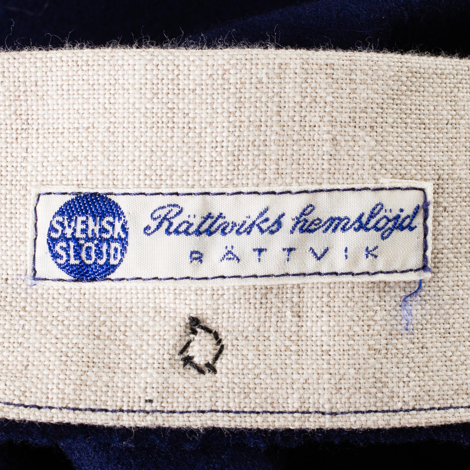 FOLKDRÄKT, Sverige, 1900-talets andra hälft.