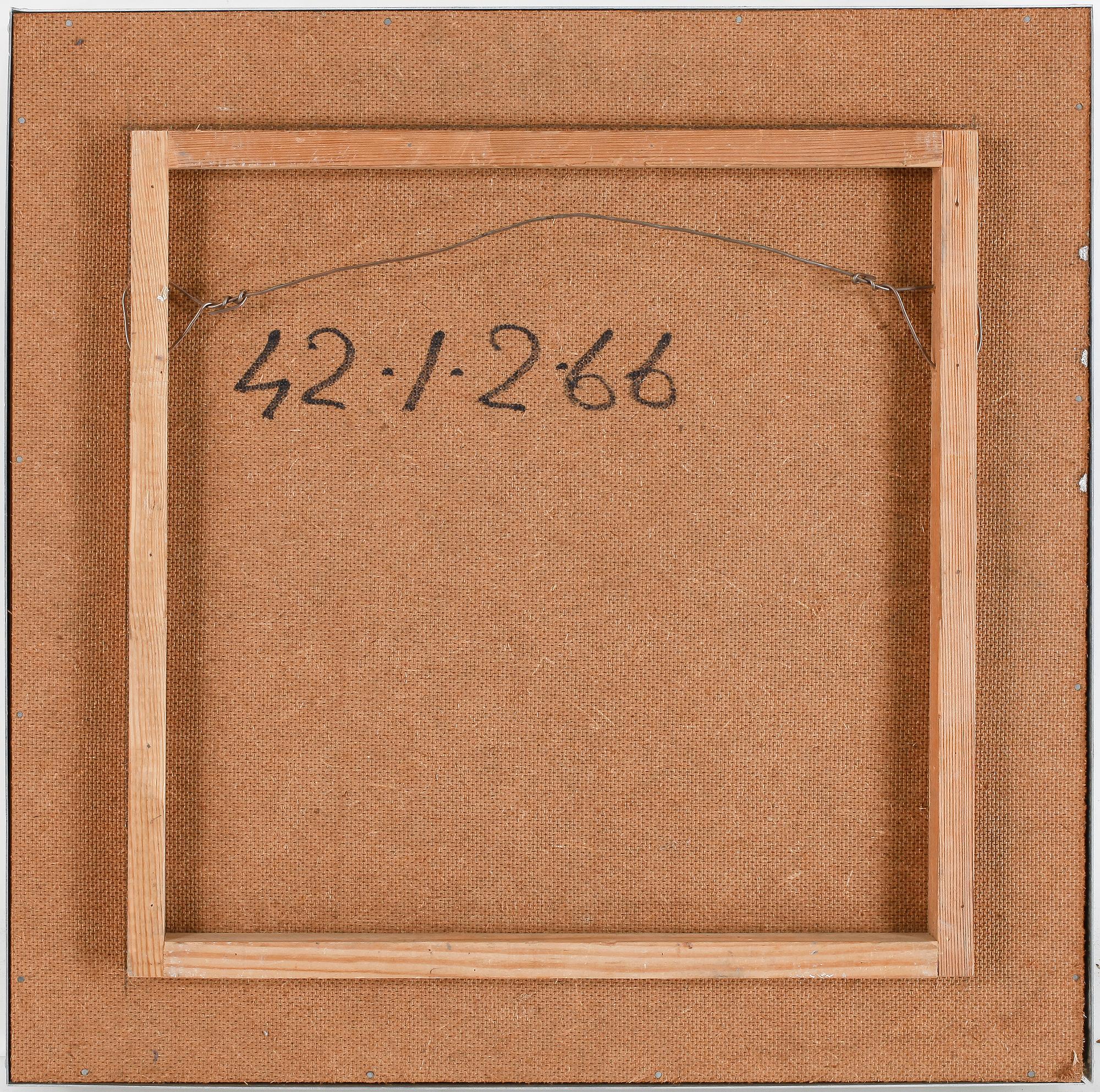 BERTIL HERLOV SVENSSON, väggskulptur, daterad 66.