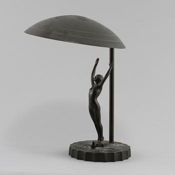 BORDSLAMPA, omkring 1900-talets mitt.