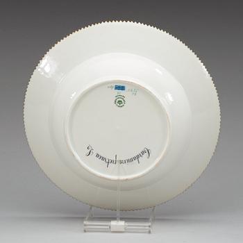 SOPPTALLRIKAR, 12 stycken, porslin. "Flora Danica", Kungl Dansk, 1900-tal.
