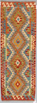 A rug, kilim, ca 184 x 65 cm.