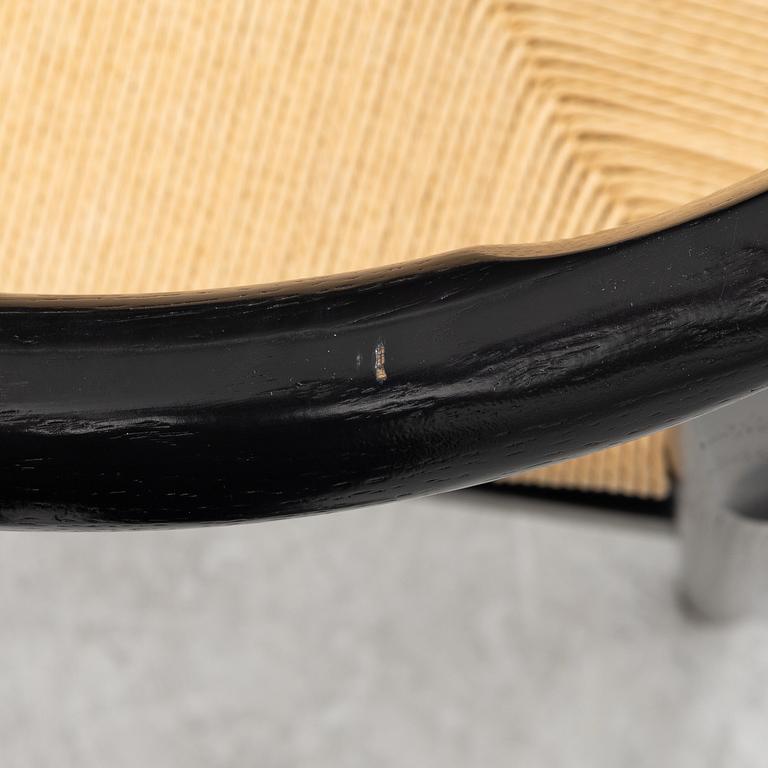 Hans J. Wegner, chairs, 5 pcs, FR Denmark.