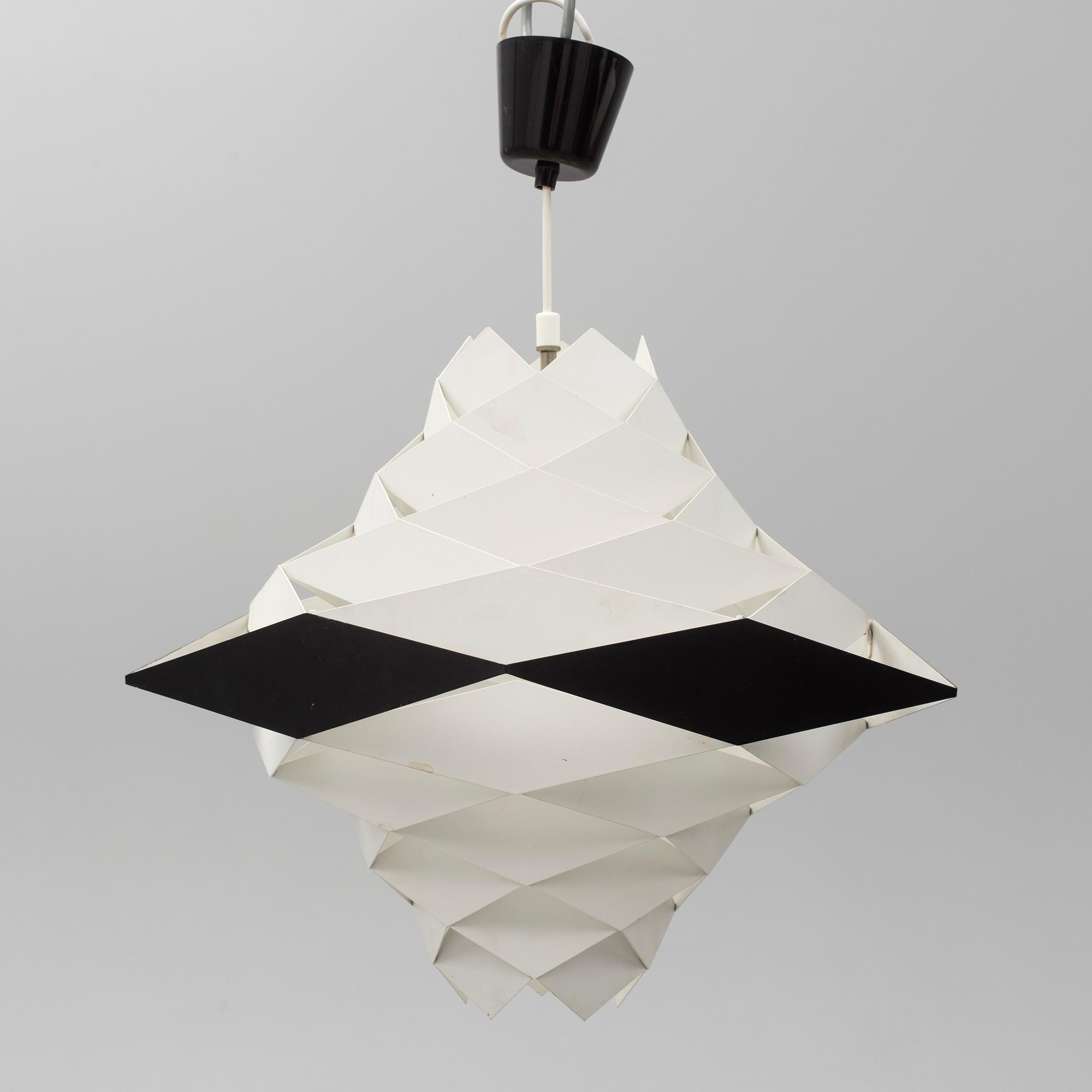 PREBEN DAL, taklampa, "Symfoni", Hans Fölsgaard A/S, Danmark, 1900-talets andra hälft.