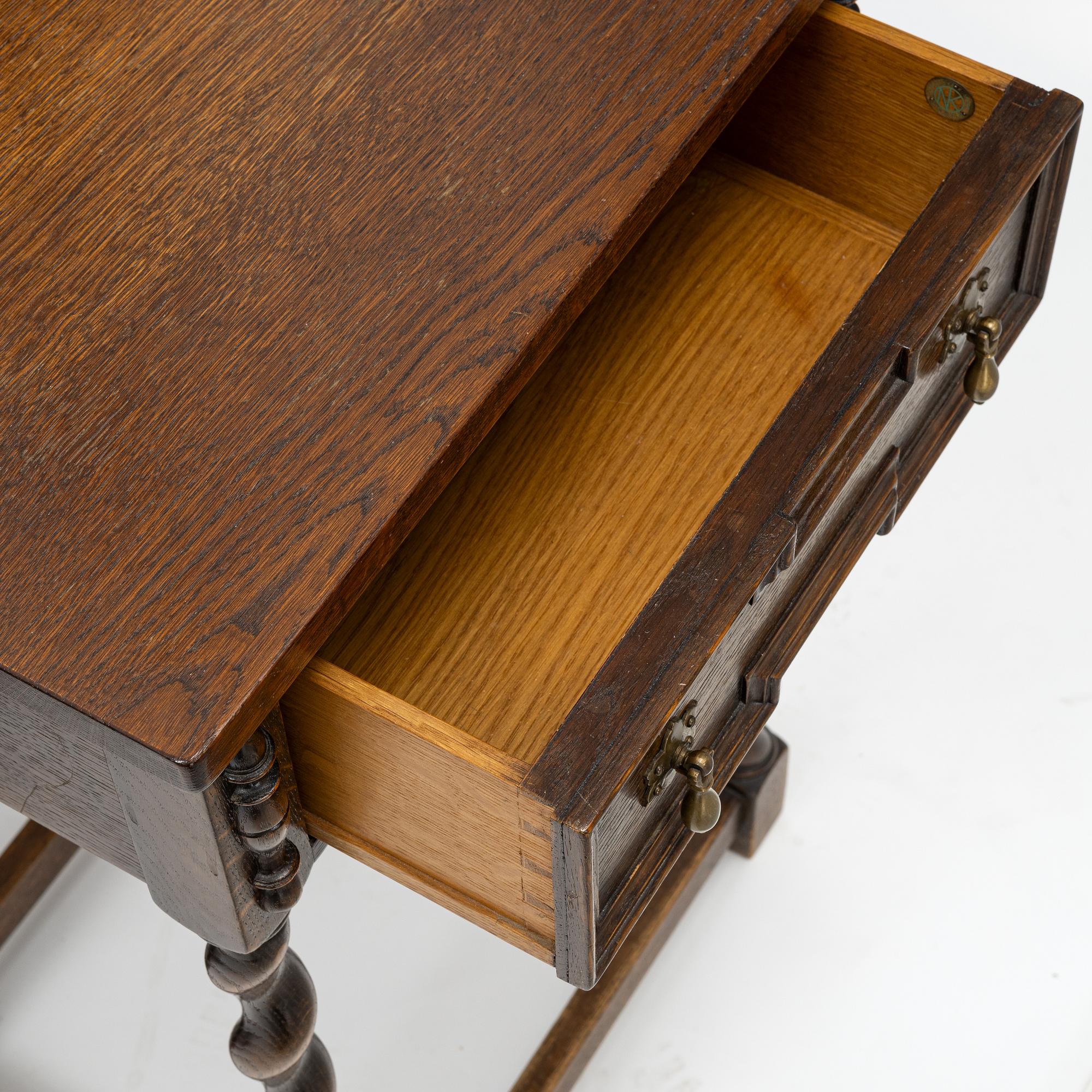 A Bed Frame with Nightstand
Nordiska Kompaniet, 1929-33.