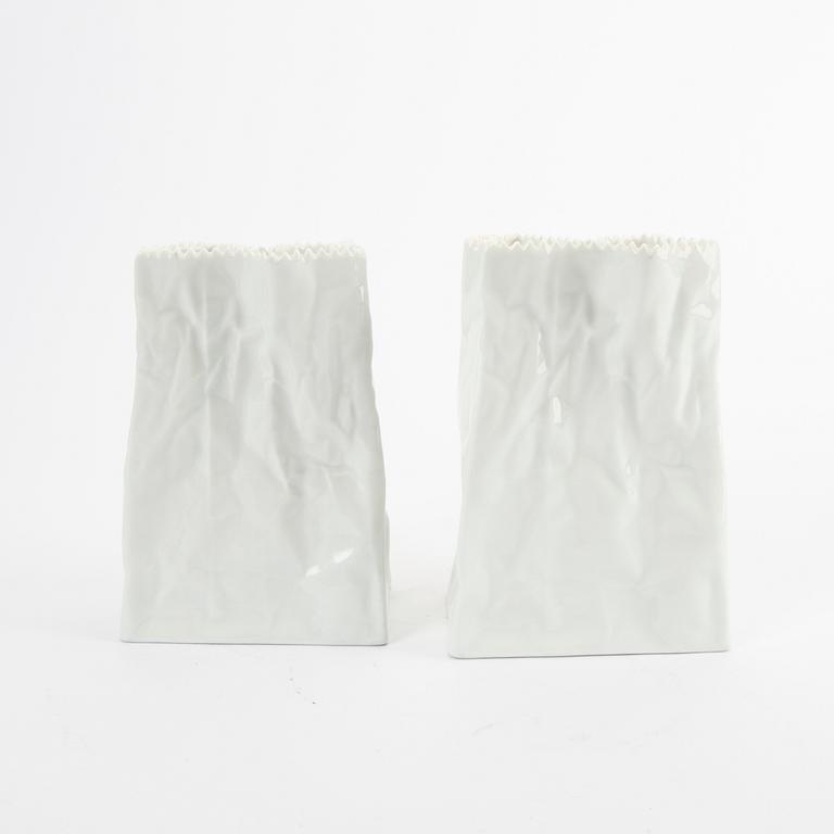 11 porcelain vases, designed by Tapio Wirkkala for Rosenthal Studio Linie.