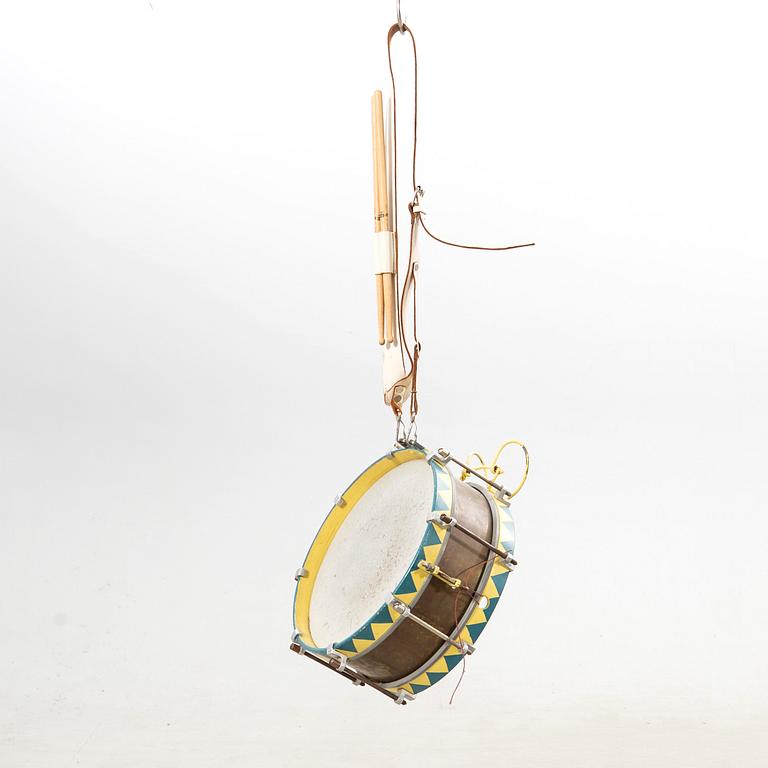 Military band drum, 20th century.