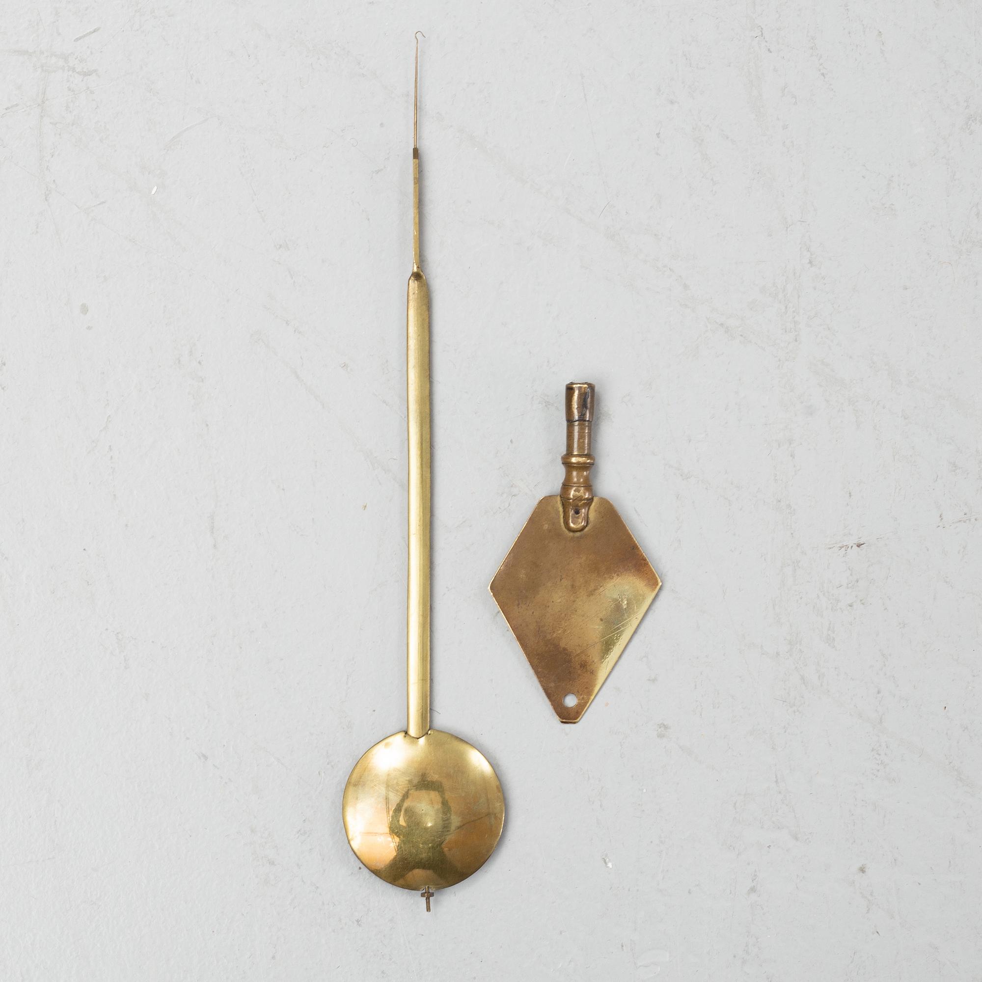A swedish late gustavian wall clock, Johan Nyberg (Stockholm 1787-1801).