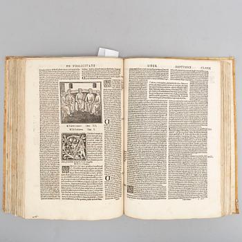 BOOK, With attractive woodcuts, 1531.