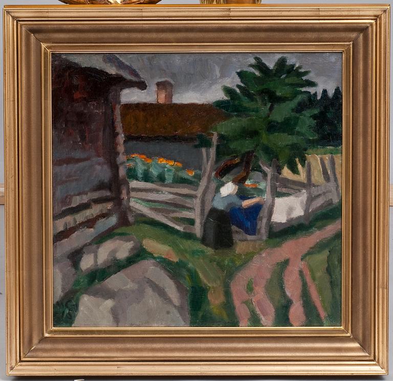 Marcus Collin, THE COURTYARD GATE.