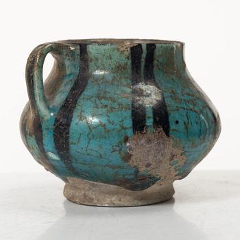 kärl, lergods, Keshan, centrala Persien, 1200-tal.