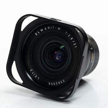 Leica M6 10 404, with three lenses and viewfinder, Leitz, 1984 - 2003.