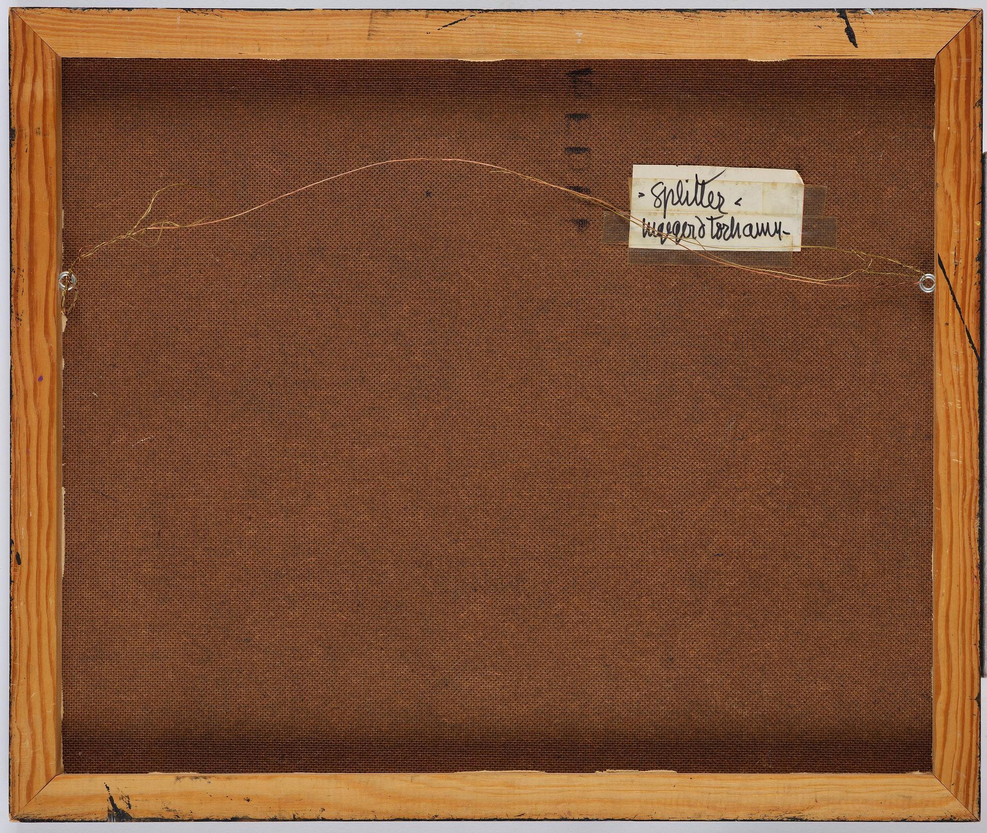 Ingegerd Torhamn, ”Splitter”.