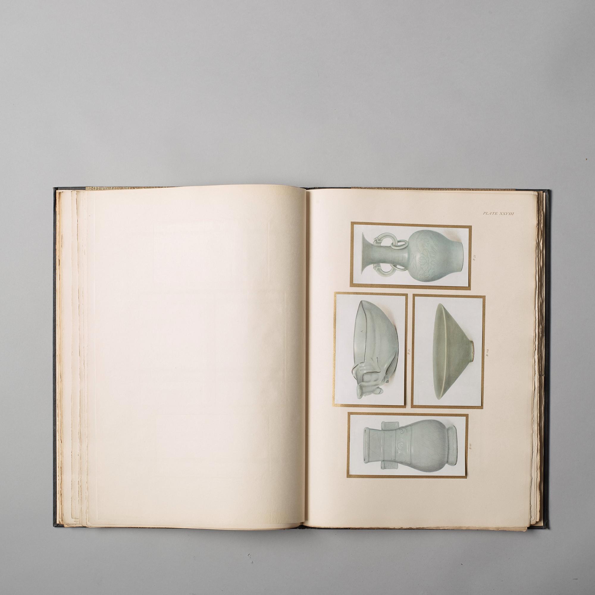 RL Hobson, "The Catalogue of the Eumorfopoulos Collection of Chinese, Corean and Persian pottey, Volym I-VI.