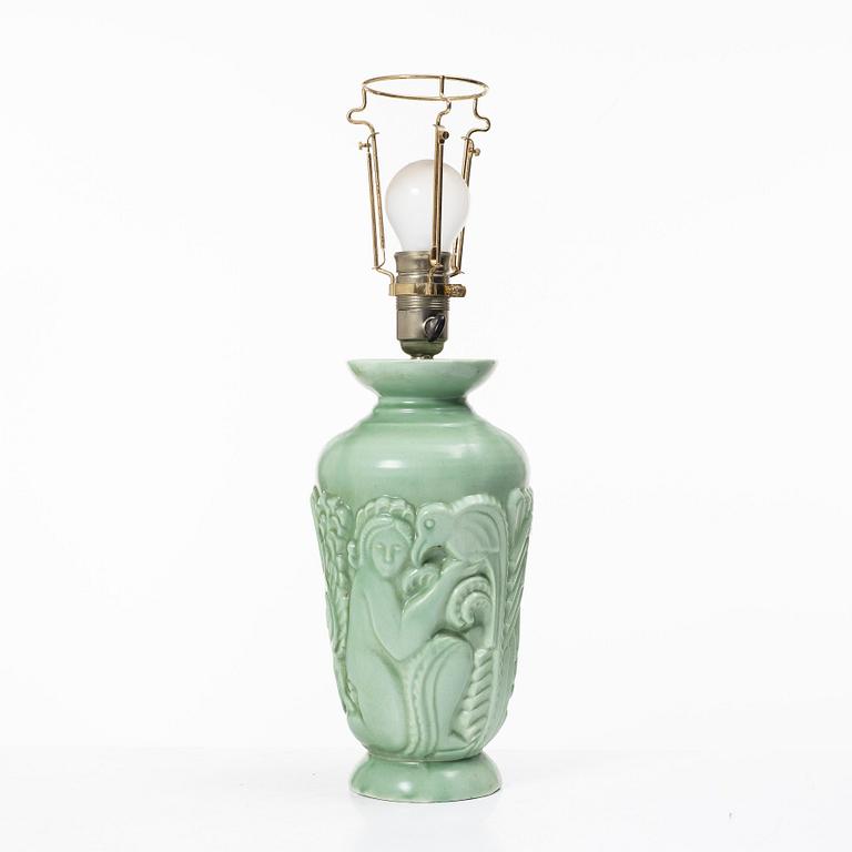 Ruben Wallström, a table lamp, Gefle.