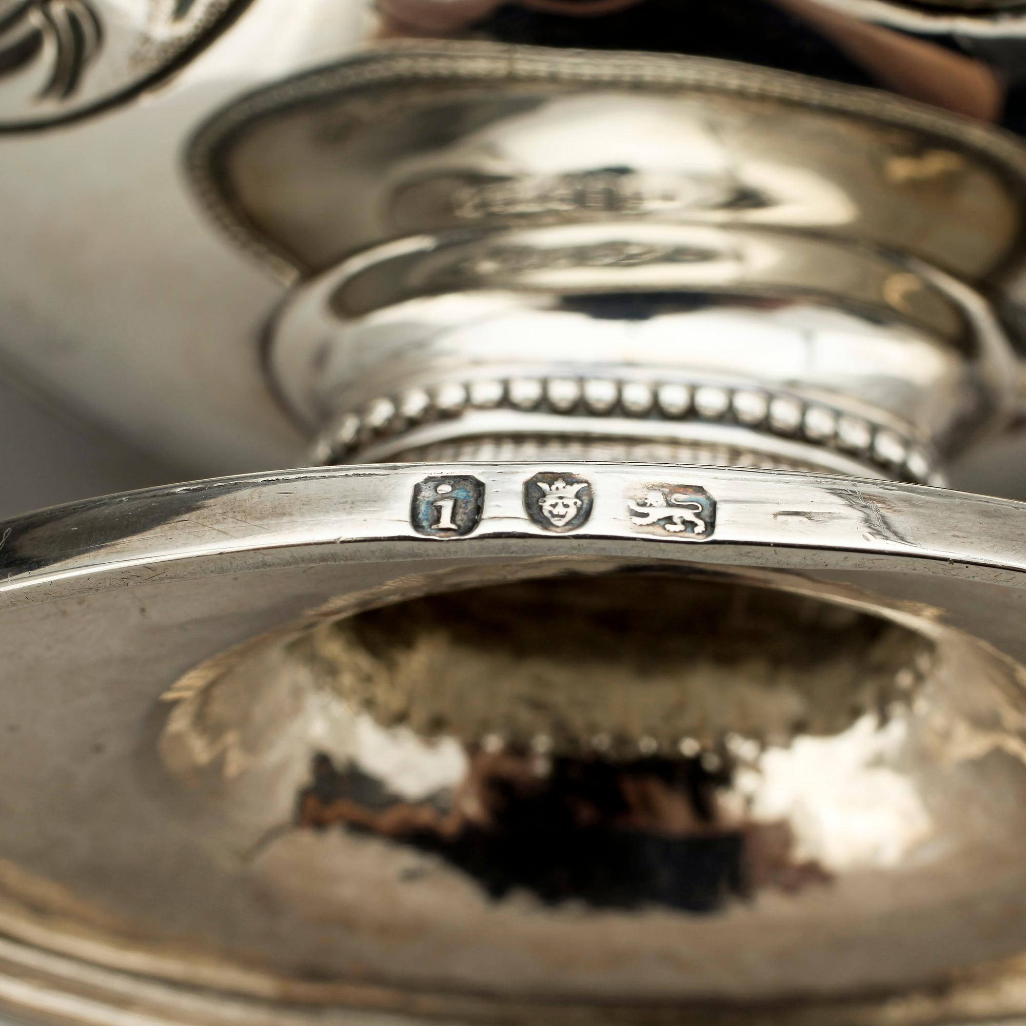 SÅSKÅL, silver, London England, 1784. Vikt ca 300 gram.