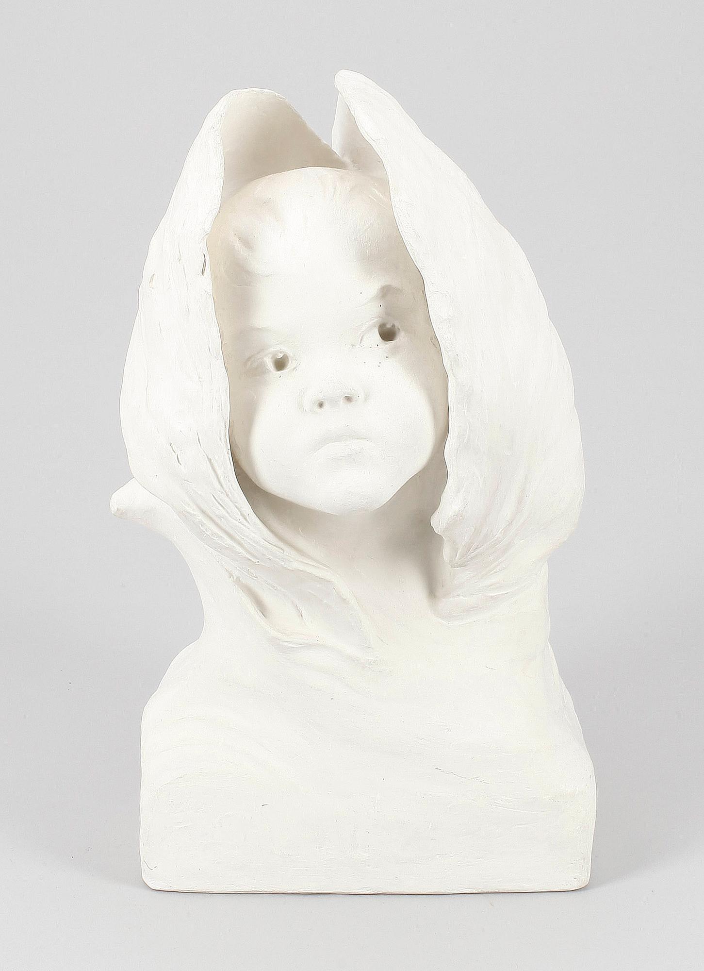 WERNER ÅKERMAN, skulptur, gips, signerad o daterad 1899.