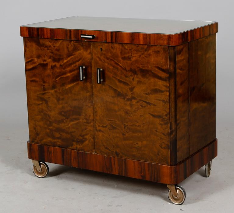 BARSKÅP, art déco, 1930-/1940-tal.