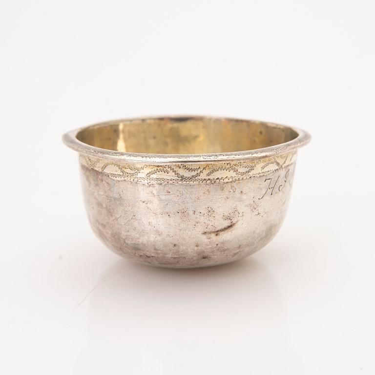 Tumbler, silver, Peter Gadd (active 1750–1764), Kristianstad.