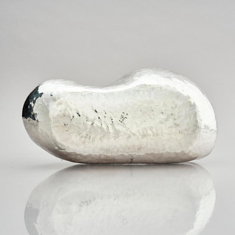 Jörgen Fruergaard, a sterling silver jardiniere/bowl, Norrköping, Sweden 1974.
