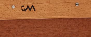 A Carl Malmsten marquetry table, Svensk Hemslöjd, Sweden 1937.