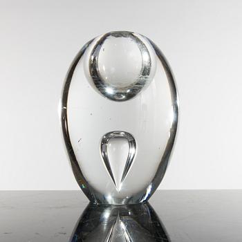 A Timo Sarpaneva glass vase for Iittala.