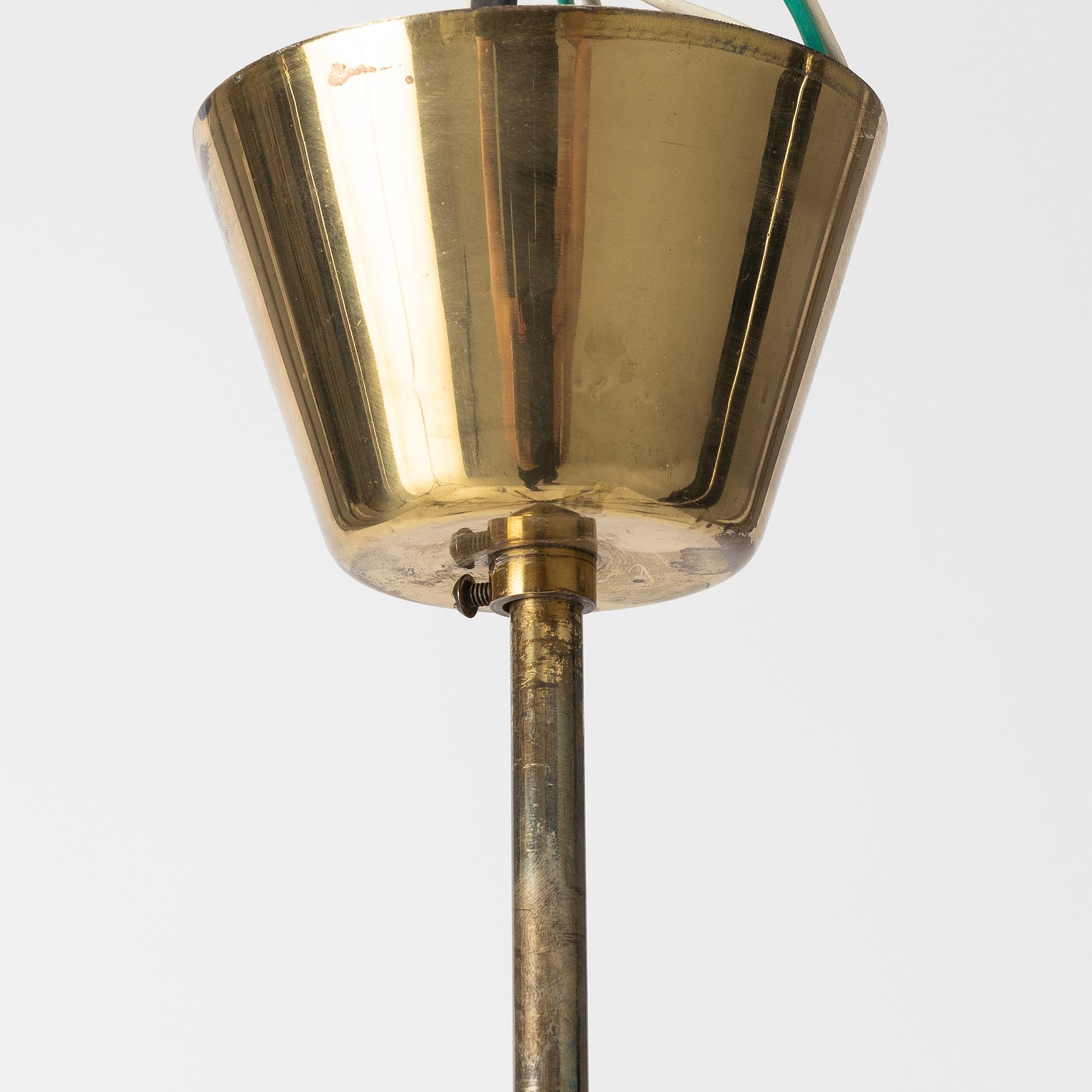 A ceiling lamp, Sweden, 1950's.