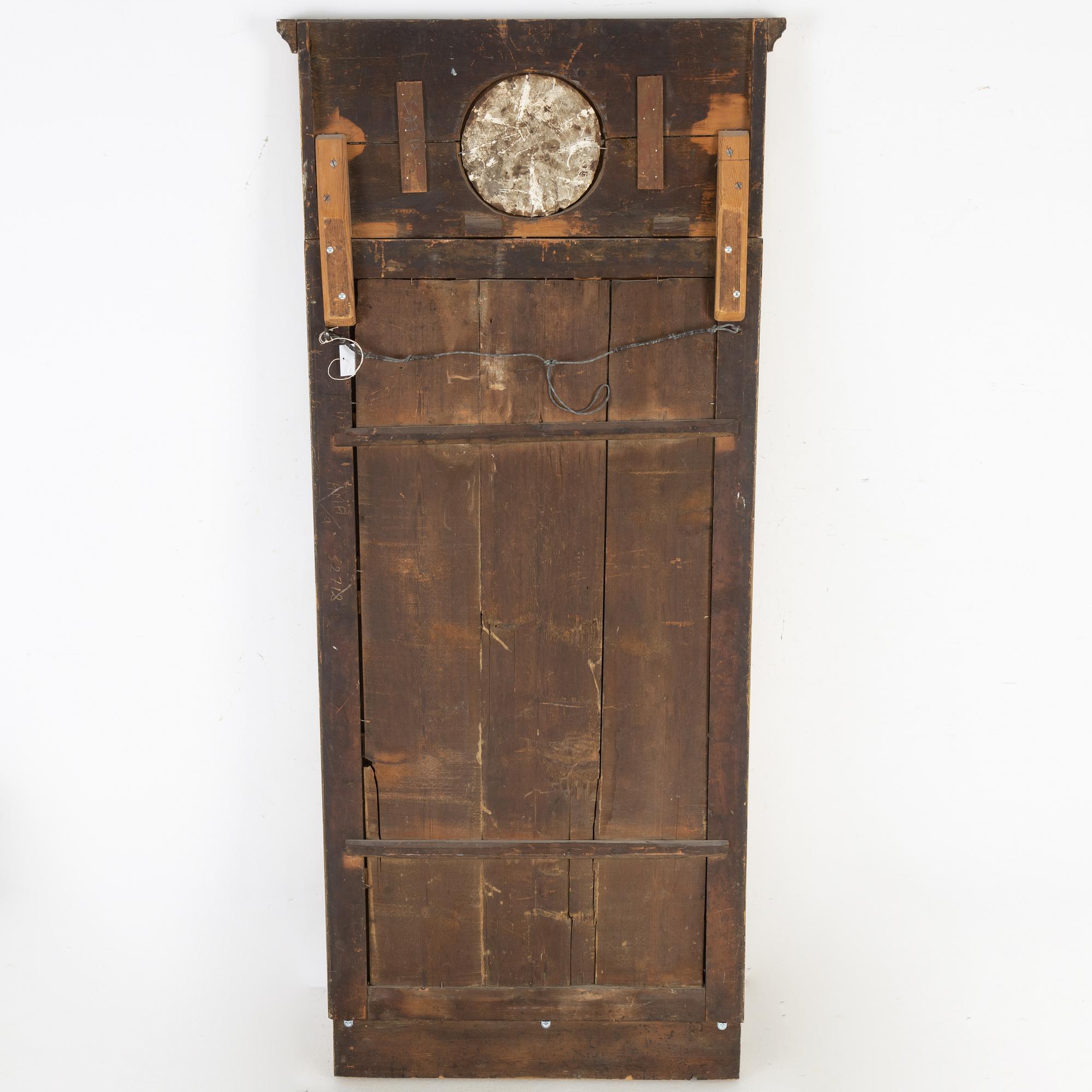 A late Gustavian mirror possibly by Carl Corssar, early 19th Century.