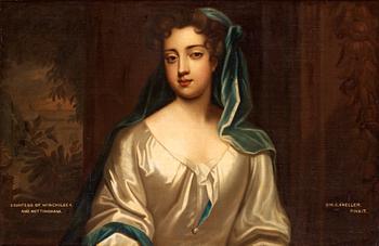 528. Gottfried Kneller Attributed to, "Countess of Winchilsea and Nottingham".