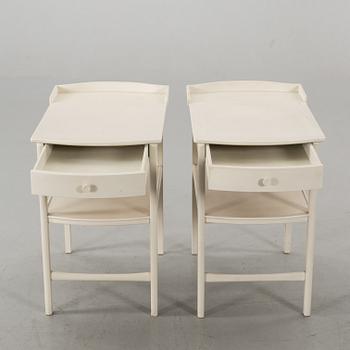 CARL MALMSTEN, sängbord, ett par, "Birgitta", Åfors Möbelfabrik.
