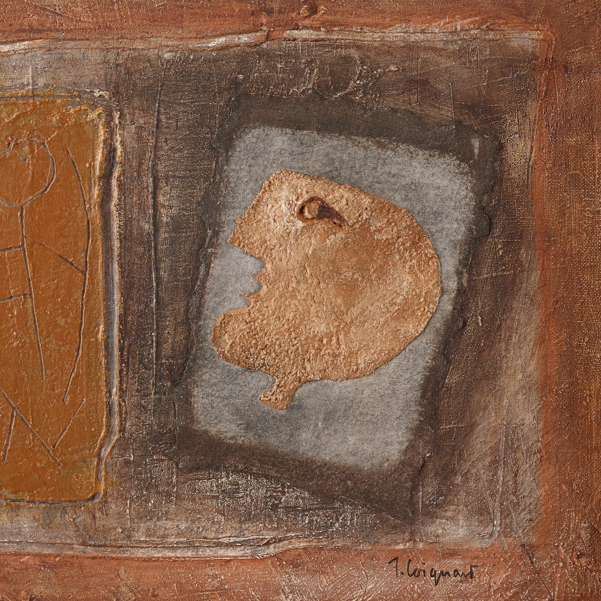James Coignard, oil on canvas, signed.