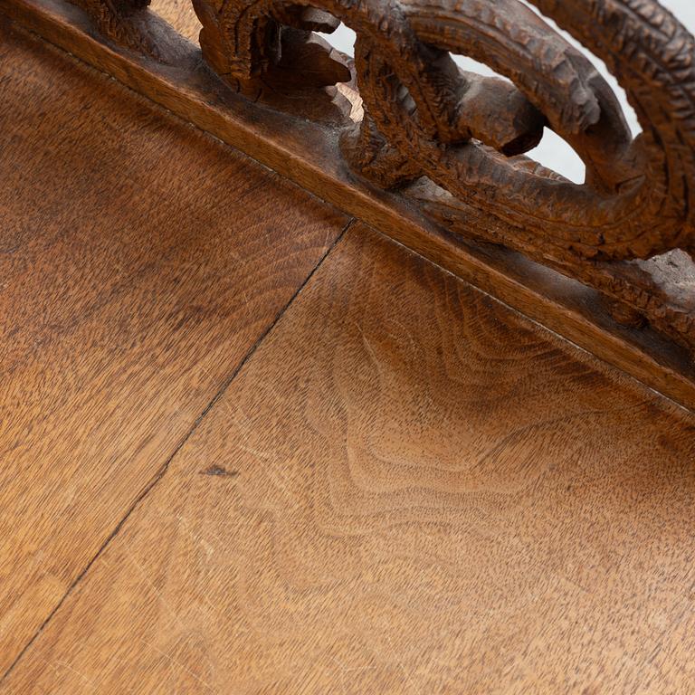 A Baroque-style serving table, circa 1900.