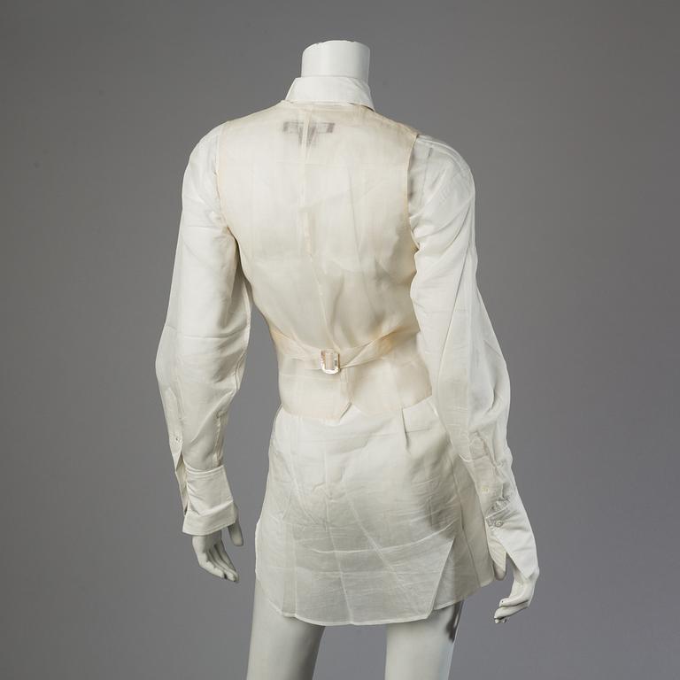 Blouses and a jacket with west by Ralph Lauren.