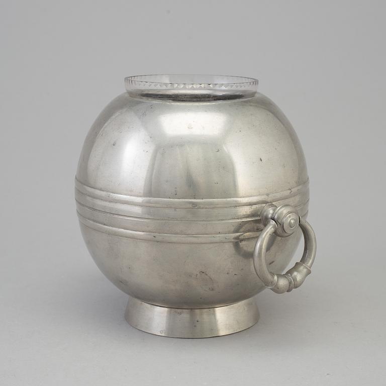 A pewter vase By GAB Stockholm 1938.