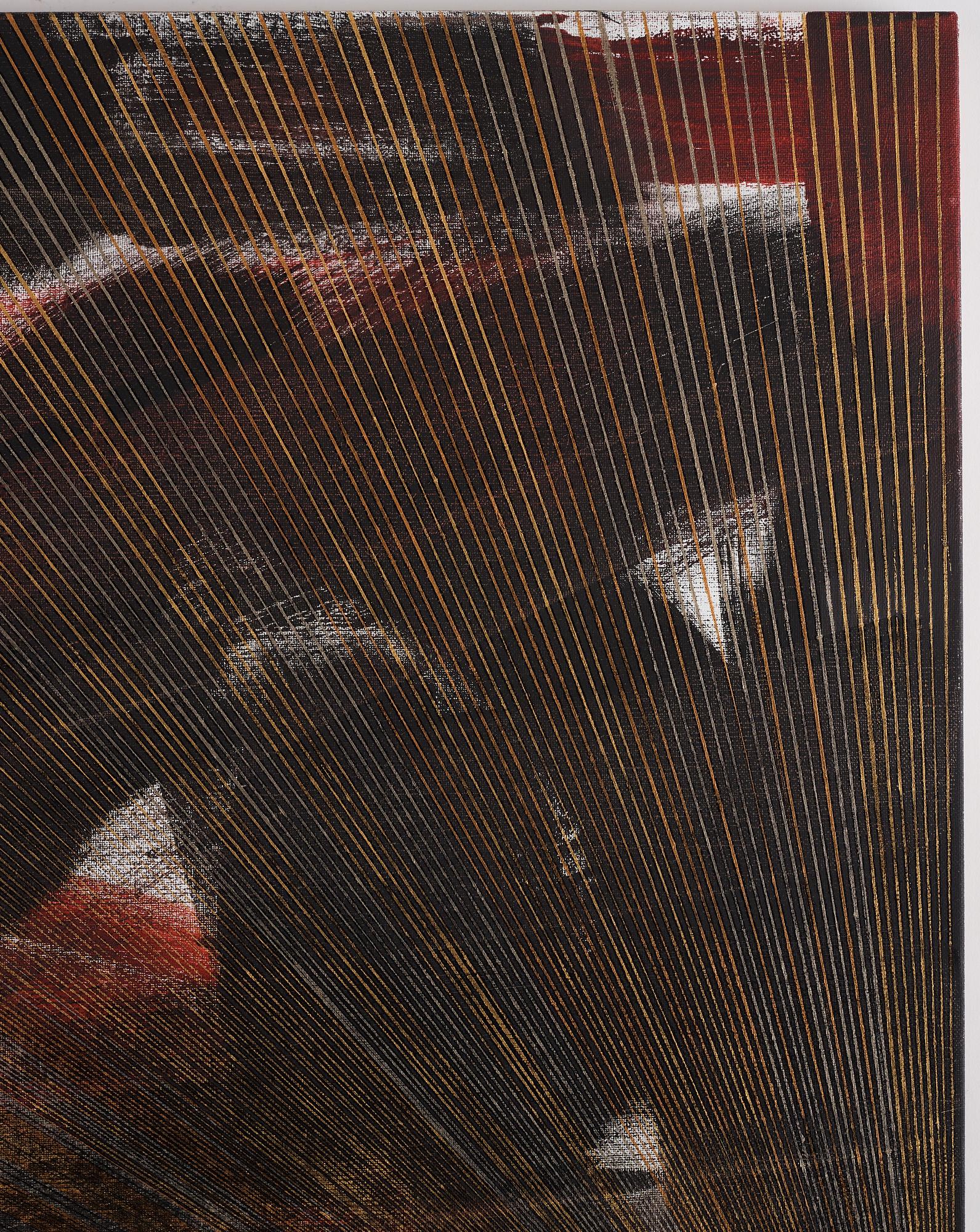 Elisabeth Frieberg, "Untitled (Eternity, Hell or Blood, Gold)".